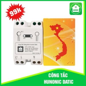 Chi tiết cong tac thong minh hunonic datic